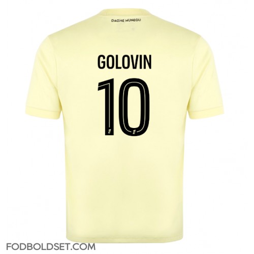 AS Monaco Aleksandr Golovin #10 Tredjetrøje 2025-26 Kortærmet